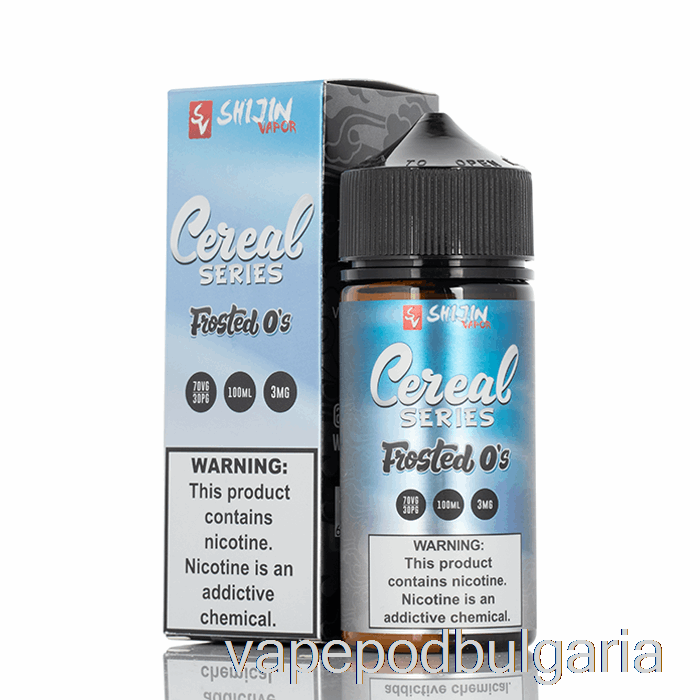 Vape 10000 Дръпки Frosted O's - Cereal Series - Shijin Vapor - 100ml 3mg